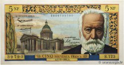 5 Nouveaux Francs VICTOR HUGO FRANKREICH  1964 F.56.16 fST