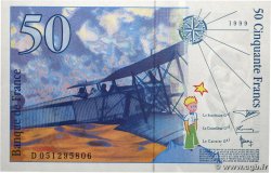 50 Francs SAINT-EXUPÉRY modifié FRANKREICH  1999 F.73.05 ST