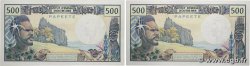 500 Francs Lot TAHITI  1985 P.25d  ST
