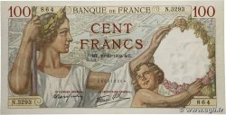 100 Francs SULLY FRANKREICH  1939 F.26.11 fST