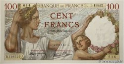 100 Francs SULLY FRANKREICH  1941 F.26.48 ST
