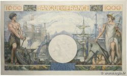 1000 Francs COMMERCE ET INDUSTRIE FRANKREICH  1944 F.39.10 fST+