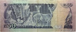 50 Rupees ISOLE MAURIZIE  1986 P.37a q.BB