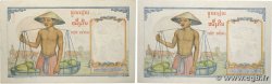 1 Piastre Lot FRANZÖSISCHE-INDOCHINA  1953 P.092 fST+