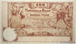 100 Francs BELGIUM  1914 P.078 XF