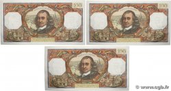 100 Francs CORNEILLE Consécutifs FRANCE  1969 F.65.25 AU