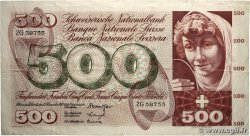 500 Francs SUISSE  1961 P.51 S