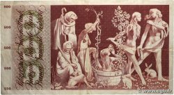 500 Francs SUISSE  1961 P.51 S