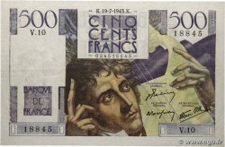 500 Francs CHATEAUBRIAND FRANCE  1945 F.34.01