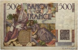 500 Francs CHATEAUBRIAND FRANKREICH  1953 F.34.12 fSS