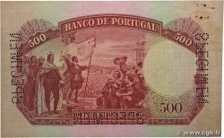 500 Escudos Spécimen PORTUGAL  1944 P.158s SUP+