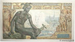 1000 Francs DÉESSE DÉMÉTER FRANKREICH  1942 F.40.04 fST+