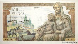 1000 Francs DÉESSE DÉMÉTER FRANCE  1942 F.40.06