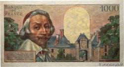 1000 Francs RICHELIEU FRANCE  1955 F.42.11 pr.TTB