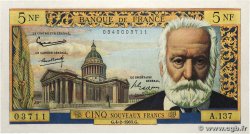 5 Nouveaux Francs VICTOR HUGO FRANKREICH  1965 F.56.17 fST+