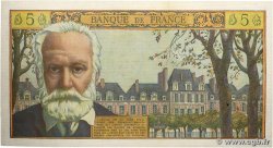 5 Nouveaux Francs VICTOR HUGO FRANCE  1959 F.56.02 AU-