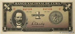 1 Peso KUBA  1975 P.106a
