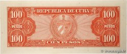 100 Pesos CUBA  1959 P.093a q.FDC