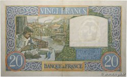 20 Francs TRAVAIL ET SCIENCE FRANCIA  1941 F.12.12 BB