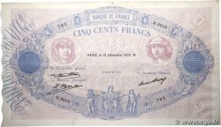 500 Francs BLEU ET ROSE FRANCE  1932 F.30.35