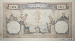 1000 Francs CÉRÈS ET MERCURE FRANCIA  1927 F.37.01 MBC+