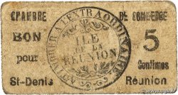 5 Centimes ÎLE DE LA RÉUNION  1918 P.- TB