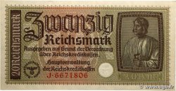 20 Reichsmark GERMANY  1940 P.R139