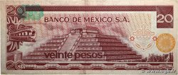20 Pesos MEXIQUE  1977 P.064d TTB