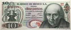 10 Pesos MEXIQUE  1975 P.063h