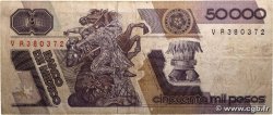 50000 Pesos MEXIQUE  1988 P.093a B+