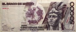 50000 Pesos MEXIQUE  1987 P.093a