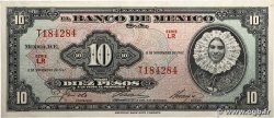 10 Pesos MEXIQUE  1961 P.058i
