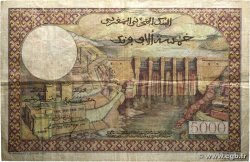 50 Dirhams sur 5000 Francs MOROCCO  1953 P.51 F