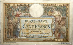 100 Francs LUC OLIVIER MERSON avec LOM FRANCE  1908 F.22.01