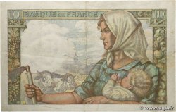 10 Francs MINEUR FRANCE  1944 F.08.12 VF