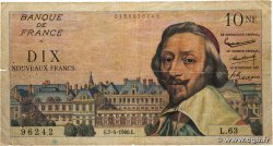 10 Nouveaux Francs RICHELIEU FRANCE  1960 F.57.06