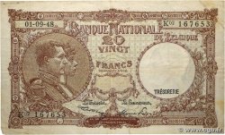 20 Francs BELGIUM  1948 P.116