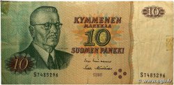 10 Markkaa FINLAND  1980 P.111