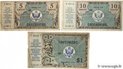 5, 10 Cents et 1 Dollar Lot UNITED STATES OF AMERICA  1947 P.M001, PM.002 et P.M005