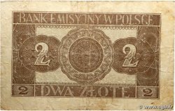 2 Zlote POLAND  1941 P.100 VG