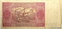 100 Zlotych POLAND  1948 P.139 VG