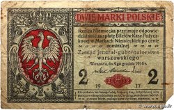 2 Marki POLAND  1917 P.009