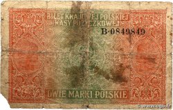 2 Marki POLAND  1917 P.009 G