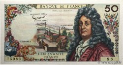 50 Francs RACINE FRANCE  1962 F.64.01
