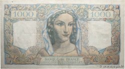 1000 Francs MINERVE ET HERCULE FRANCE  1949 F.41.27 VF