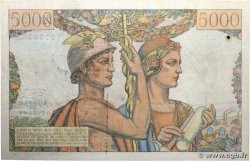 5000 Francs TERRE ET MER FRANCE  1951 F.48.04 VF
