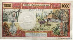1000 Francs TAHITI  1977 P.27b F+