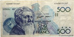 500 Francs BELGIQUE  1982 P.143a