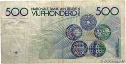 500 Francs BELGIQUE  1982 P.143a TB