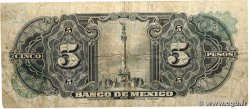 5 Pesos MEXIQUE  1969 P.060j TB